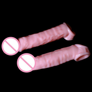 Preservativo de pene de silicona masculino de alta calidad para hombres juguetes sexuales - Product Image 4