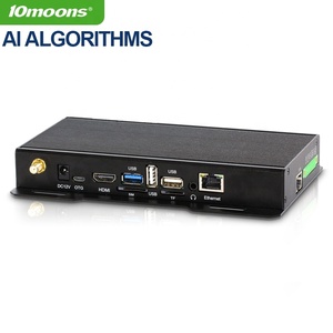 Edge <span class=keywords><strong>Computer</strong></span> Box Monitoreo Algoritmo incorporado Compatible con CCTV Red Cámaras IP Análisis de video Alarma AI Seguridad inteligente - Product Image 1