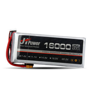 JHLIPO 16000mah <b>Battery</b> 11.1v 3S 25C RC LiPo <b>Battery</b> Chargeable Compatible with for CAR <b>Drone</b> Quadcopter - Product Image 4