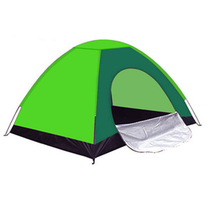 Outdoor Camping <b>Tent</b> 200x200cm <b>Single</b> Layer 1-6 Person Four Seasons Waterproof Ventilation Portable Folding <b>Tent</b> - Product Image 2