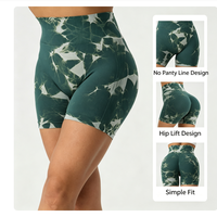 Nouvelle Collection Été – Short de Yoga Femme Uni à Taille Élastique, Taille Haute, Sans Couture, Effet Push-Up, 3/4, pour Sport, Cyclisme, Fitness, Course et Entraînement