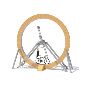 2024 populaire non alimenté parc d'attractions conception de projet main d'oeuvre tirer corde Rotation Simple balançoire chaise volante balançoire - Product Image 6