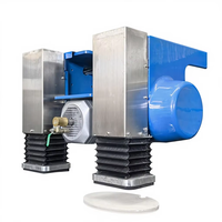Scie à pont CNC 5 axes Hualong robuste pour la découpe de pierre, haute productivité, avec moteur et engrenages, pour granit, quartz, marbre et carrelage