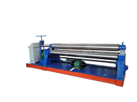 Machine à cintrer les tôles hydraulique robuste, plieuse automatique de métaux, rouleau de formage de tôles pour cylindres en acier épais