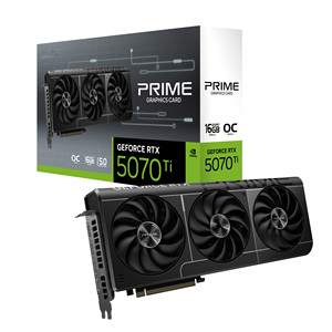 2025 New <b>PRIME</b> GeForce RTX 5070 Ti 16GB OC GDDR7 RTX5070 Ti Graphics Card Gaming GPU Video Card Triple Fans Gaming Desktop - Product Image 1