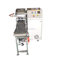 Machine de traitement des feuilles de crêpes et de rouleaux de printemps en acier inoxydable 304, à contrôle de température, 15-35 cm, chauffage au gaz liquéfié, 2000 pièces/h