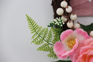 Artificial Rose Flower Summer <strong>Wreaths</strong> <strong>for</strong> Front <strong>Door</strong> <strong>Hanger</strong> - Product Image 4