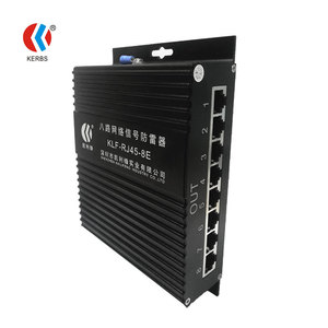 Parafoudre réseau KERBS 8 ports RJ45 Gigabit Ethernet, dispositif de protection contre la foudre KLF-RJ45-8E - Product Image 5