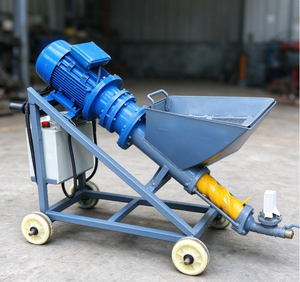Pompe à mortier électrique KY-30-D D8-1.5 avec rotor et stator, granulométrie maximale 4mm, 4KW, 25L/MIN, 30BAR, pour ciment, plâtre et coulis mural - Product Image 2
