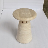 Vente en gros OEM, table d'appoint moderne, style unique, ensemble de canapés en marbre et travertin pour chambre à coucher et salon, table basse