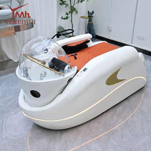 Elektrisches <span class=keywords><strong>Massage</strong></span>-Spa-Bett des modernen Designs für Friseursalon-Haar wasch stuhl mit Shampoo-Funktion - Product Image 1