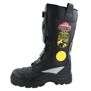 אנבן אש rjx מעור עור עור עור עור עור החלקה מגפי אש מגפי פלדה - Product Image 6