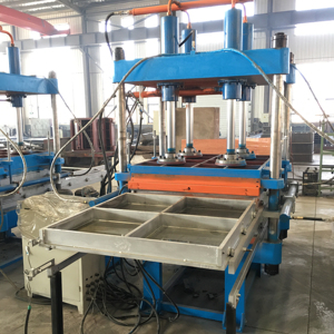 Tự động cao su sàn Mat lưu hóa máy, lồng vào nhau cao su gạch Máy làm - Product Image 3