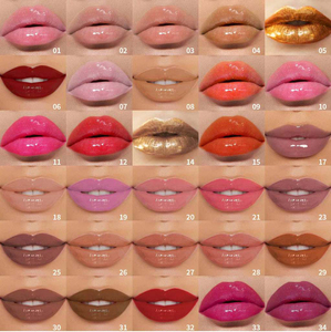 <span class=keywords><strong>Set</strong></span> <span class=keywords><strong>de</strong></span> Brillo Labial Vegano, Brillo Labial Color Nude, Muestra Gratis, Cosméticos <span class=keywords><strong>de</strong></span> Marca Privada, Brillo Labial Mate, Brillante, Mini, con Purpurina - Product Image 2