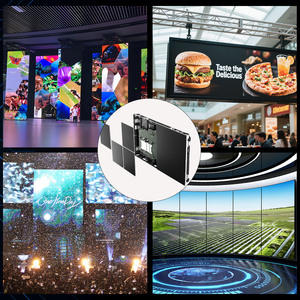 HD trong nhà đầy đủ màu sắc p0.9 p1.25 LED Video Panel tường 600x337.5 mét LED kỹ thuật số biển và màn hình quảng cáo - Product Image 3