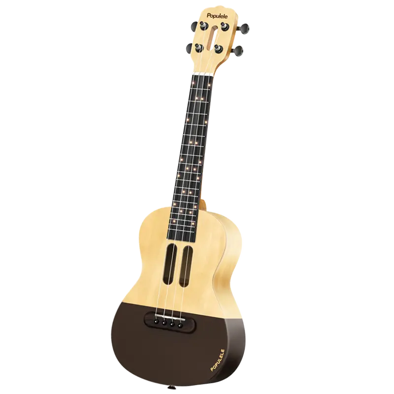 Ukulele acústico havaí baritone soprano, 2021new chegada, ukulele de madeira, violão elétrico