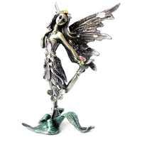 Artículos Decorativos para el Hogar, Diseño de Interiores, Decoración del Hogar, Figura de Hada de Metal