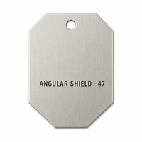 Étiquette RFID UHF anti-métal 80x10mm pour serveur, options d'art en aluminium, support adhésif pour l'identification et la traçabilité des actifs