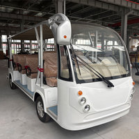 Véhicule de tourisme électrique pour 12 personnes, navette aéroportuaire, bus de tourisme électrique pour hôtel, complexe hôtelier, tourisme