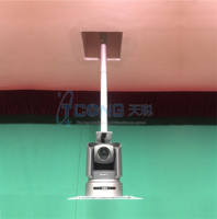 Accessoires pour caméra, support de caméra CCTV caché au plafond avec déplacement vertical, caméra CCTV motorisée télescopique au plafond, élévateur de caméra CCTV de 1,5 m