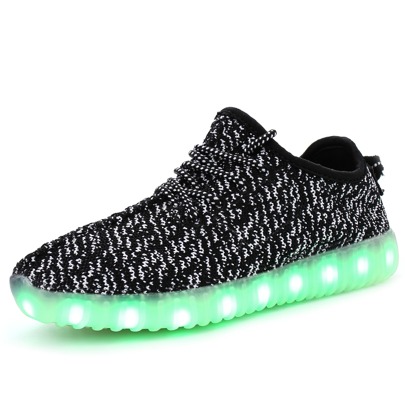 Boys Girls Men Women Led Causal Shoes 