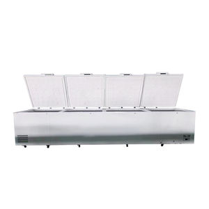 Congélateur Offre Spéciale entrepôt frigorifique <span class=keywords><strong>4</strong></span> portes 2190 litres 1658 litres grand grand réfrigérateur commercial à <span class=keywords><strong>glace</strong></span> profonde - Product Image 3