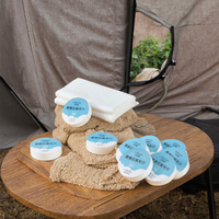 Toallas de Baño Comprimidas Multifuncionales de Fibra Vegetal 100% Biodegradable y Reutilizables, 1000 Unidades al por Mayor, Personalizables