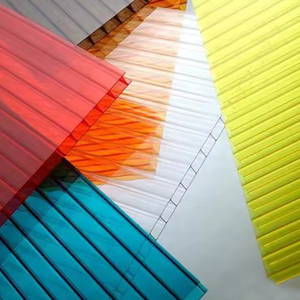 Sol de policarbonato de diseño moderno duradero verde de 12mm y hojas huecas para techo con más de 5 años de garantía - Product Image 5