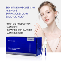Sérum Ampoule Anti-Rides au Butylène Doux à Usage Unique – Exfolie les Peaux Mortes, Réduit les Comédons Fermés, Équilibre le Sébum, Affine les Pores