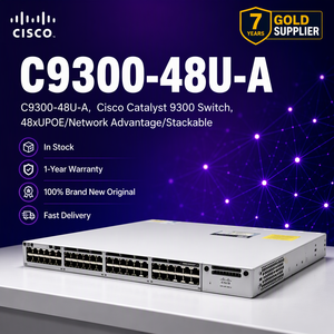Commutateur réseau Ethernet PoE 9300 48 ports C9300-48U-A, prise en charge du QoS, du VLAN et du SNMP - Product Image 6