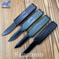 Couteau scalpel pliant X01 X02, manche en alliage de zinc, coupe-usage de poche avec clip ceinture, couteau de précision rétractable portable EDC