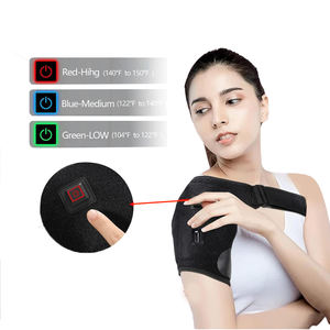 <strong>Heating</strong> Shoulder Brace <strong>Pad</strong> Massager for Pain Relief Vibration <strong>Massage</strong> Heated Wrap Braces for Frozen Shoulder - Product Image 5