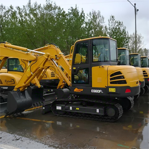 Gloednieuwe Minigraafmachines <span class=keywords><strong>6</strong></span> Ton E660fl Graafmachine Graafmachine Hydraulische Micro Rupsgraafmachine <span class=keywords><strong>6</strong></span> Ton 0,21m3 Emmer - Product Image 2