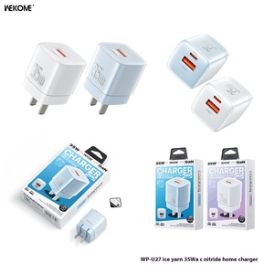 WEKOME-Chargeur GaN pliable <span class=keywords><strong>35W</strong></span>, adaptateur de tête de charge ultra-rapide, compatible avec <span class=keywords><strong>Apple</strong></span> - Product Image 4