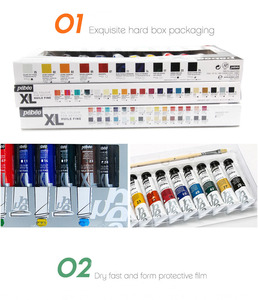 <span class=keywords><strong>Pebeo</strong></span> Fine Oil XL, coffret de 30 tubes de 20 ml, kit de <span class=keywords><strong>peinture</strong></span> à l'<span class=keywords><strong>huile</strong></span> multi-surfaces - Product Image 2
