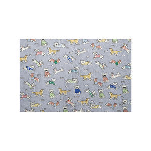 Cama para Mascotas con Diseño de Dibujos Animados, Rectangular, de Tela No Tejida, para Perros, Uso en Todas las Estaciones - Product Image 2