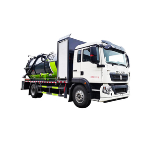 Heavy Duty HOWO 6x4 16cbm áp lực cao Jetting cống làm sạch chân không nước thải hút xe tải - Product Image 2