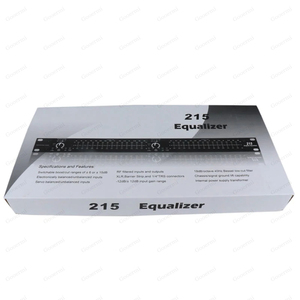 Gooermi 215 Ecualizador de Audio Profesional Ecualizador Gráfico de 2x15 Bandas Ecualizador de Potencia Equipo para Estudio de Grabación - Product Image 6