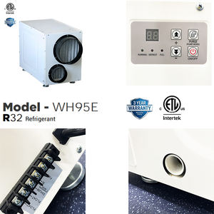 Deshumidificador Comercial para Toda la Casa, 115V 95-210 PPD HVAC, la Elección de Contratistas Profesionales - Product Image 5