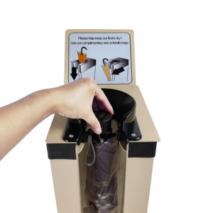 Il nuovo prodotto ha voluto il distributore della macchina dell'avvolgitore dell'ombrello bagnato - Product Image 1