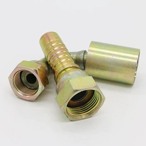 Raccords hydrauliques en acier au carbone, connecteurs droits de 6 à 25 mm pour tuyaux hydrauliques, accessoires pour mines de charbon - Product Image 1