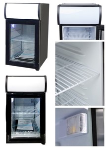 <span class=keywords><strong>Mini</strong></span>-réfrigérateur portable électrique à porte simple de 25 L, de 0 à 10 degrés, pour boissons - Product Image 4