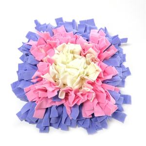 แผ่นดมกลิ่นสุนัขแผ่นนุ่มสำหรับฝึกสัตว์เลี้ยงจมูกมีกลิ่นเสื่อฝึกทักษะการให้อาหารสุนัขแผ่นรองเล่นของเล่นปริศนา - Product Image 1