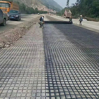 Géogrille en acier et plastique HDPE PP de la marque ROAD pour mur de soutènement, panneau de sol avec garantie de plus de 5 ans et résistance à la traction de 30-150KN/m