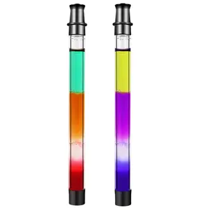 Glass Straw Mixed Color Bent Glass Straw Set Reusable Straws - Temu