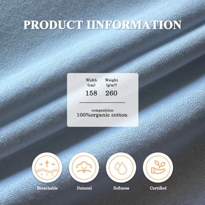 Ткань из органического хлопка, муслиновая ткань премиум-класса - Product Image 2