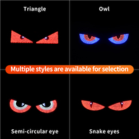 JYGD Démon Dynamique Led Devil Eye Lumières De Voiture Fenêtres Décoration Led Écran Panneaux Affichage Devil Eyes Phares