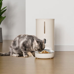 Yeni Akıllı Evcil Hayvan Besleyici Otomatik Kedi Köpek Mama Dağıtıcısı Dokunmatik Ekran Kontrolü Modern Sağlam Tasarım Pille Çalışan Güvenli Çevre Dostu - Product Image 5