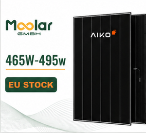 Panneau solaire AIKO N-Type IBC 470W 480W 490W monocristallin double vitrage bifacial tout noir 24,8% d'efficacité Stock UE Énergie domestique - Product Image 1