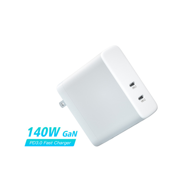 Wholesale Pd 30W 45W 65W 140W Gan Charger Usb C Power Dual Type C Wall Charging for Iphone 15 Mobile Phone Fast Gan Charger